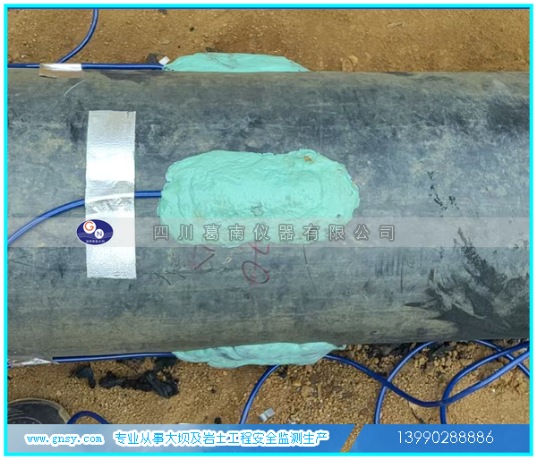 天然气管道应变监测传感器安装方法实例参考