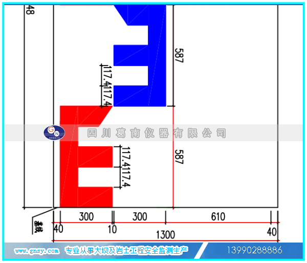 坡比水位标尺设计