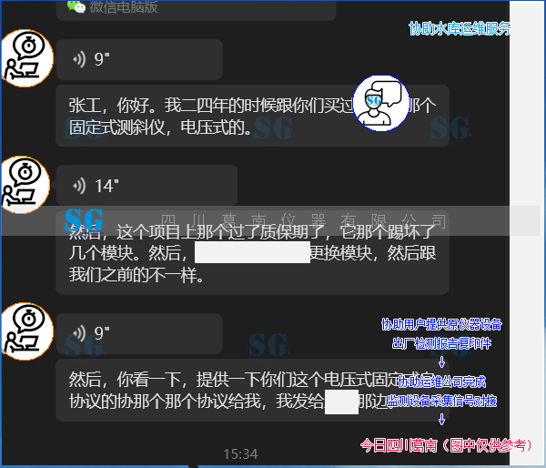 对接现场传感器安装工作，同运维公司开展技术交流沟通[20260821]售后服务