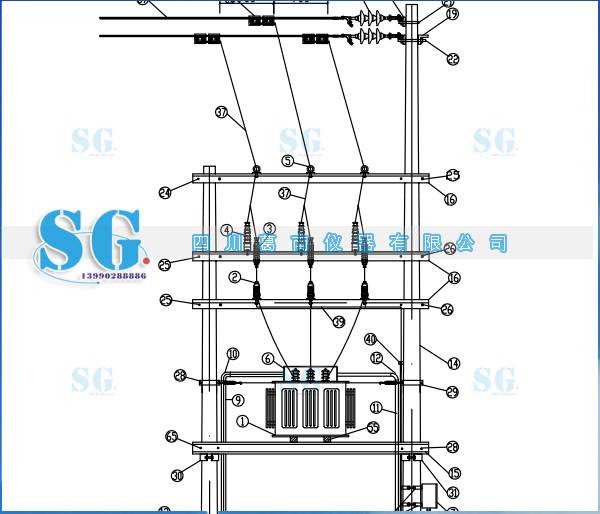 提灌站低压电器设备柜和配电屏柜（定制）