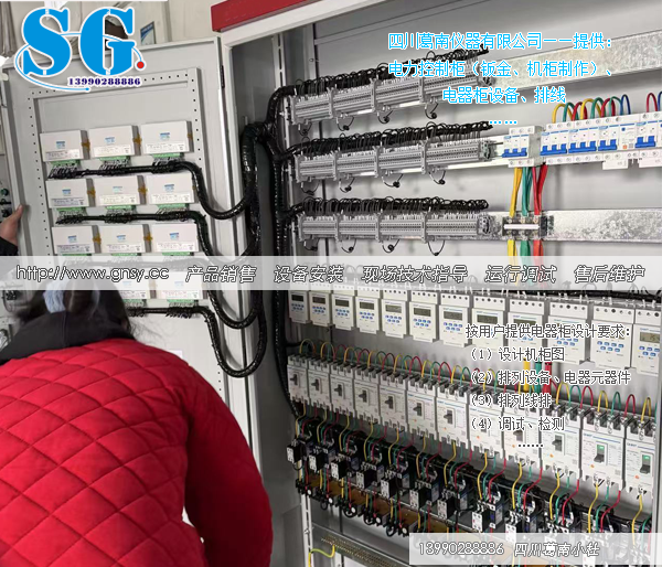 电器柜组装实例-SG