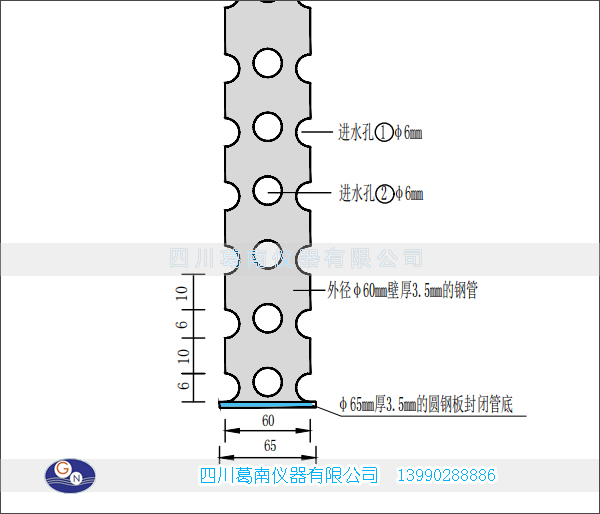 高密度20%透水率测压管(定制)