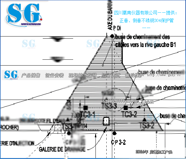 国外某水利水电工程正倒垂护管定制加工流程步骤-参考