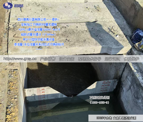 某水电站渗流量自动化监测系统（本地/4G）传输--实例GN20251203-01