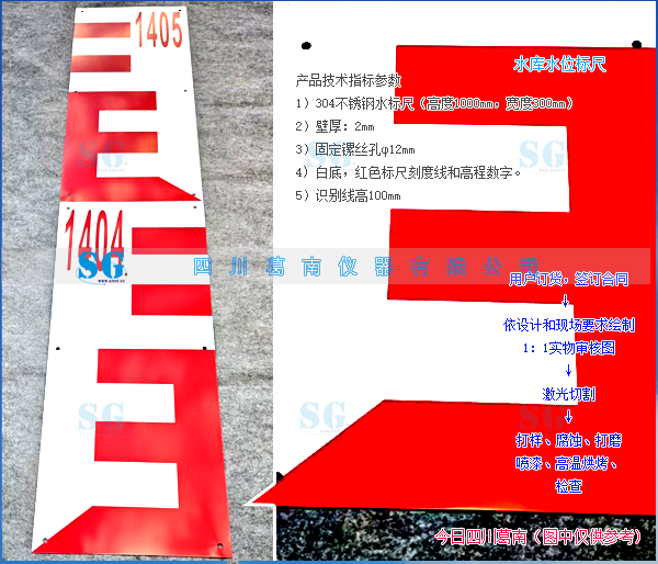 不锈钢水位标尺发货中[20260902]产品销售