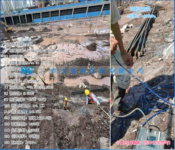 指导基坑φ25mm振弦式钢筋计安装和测量方法[20260824]产品售后